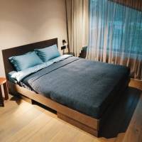 Кровать Wood графит