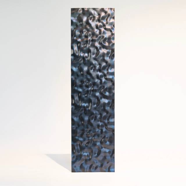 Декоративная нержавеющая сталь 3D Matt Water Ripple Small Black Matt