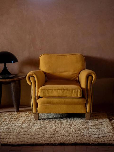 винтажный марокканский Beni Ourain 264x138 см