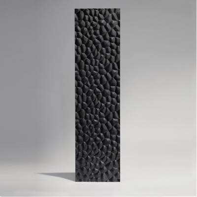 Декоративная нержавеющая сталь 3D Matt Dragon skin Black Middle А