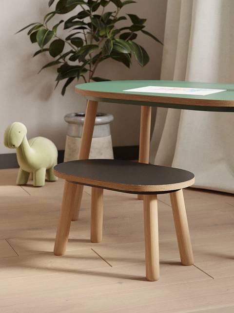 Растущий табурет Montessori