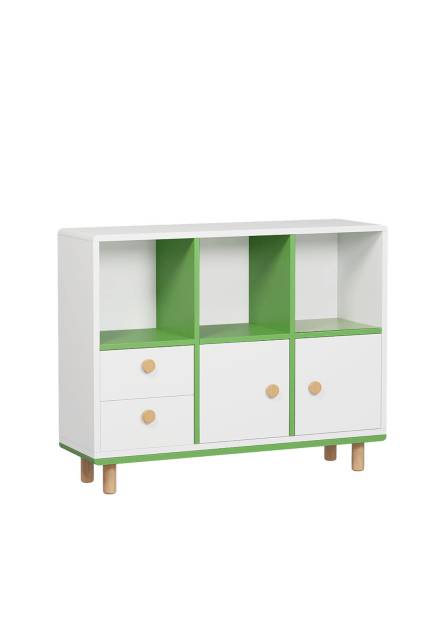 Стеллаж горизонтальный Miro из 6 ячеек