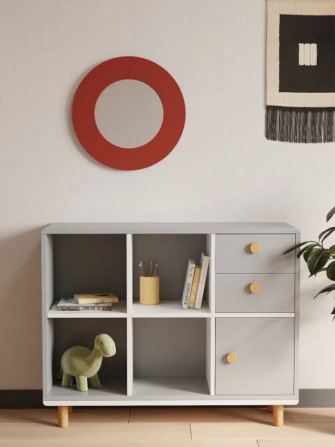 Стеллаж горизонтальный Miro из 6 ячеек