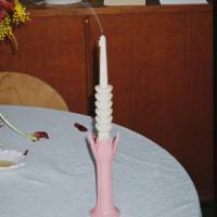 Pink Tulip candlestick