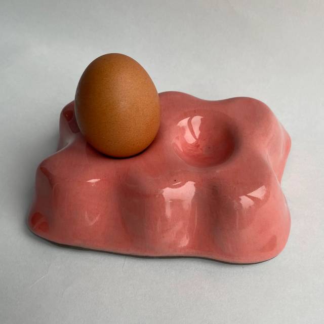 Керамическая подставка для 2-х яиц