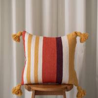 Декоративная подушка с помпонами Feria n.1 45x45 см