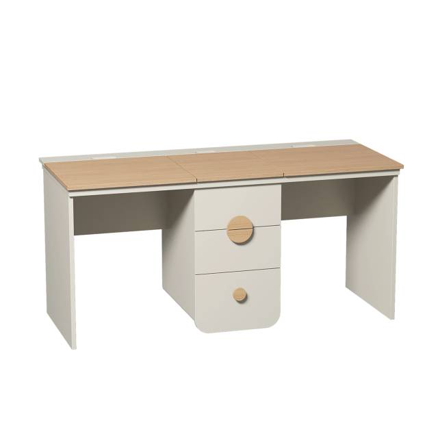 Рабочий стол Markes для двоих с круглой ручкой