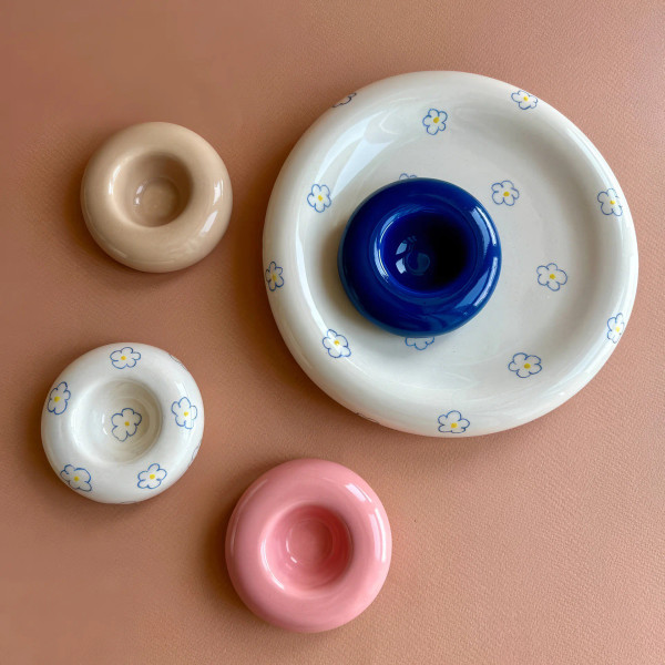 Peach ceramics