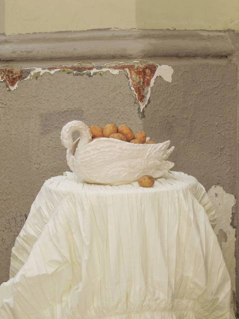 Meringue Swan bowl big