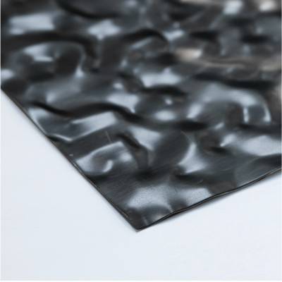 Декоративная нержавеющая сталь 3D Matt Water Ripple Small Black Matt