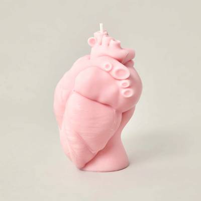 Анатомическое сердце pink