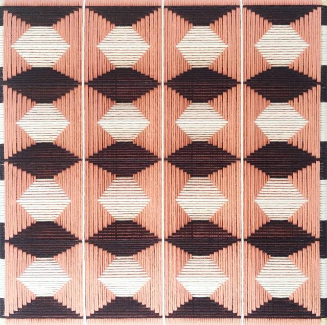 декоративное текстильное номер 85