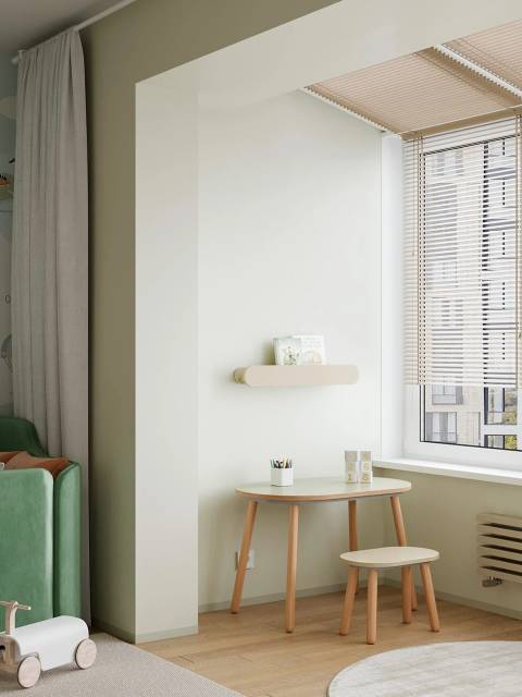 Растущий табурет Montessori