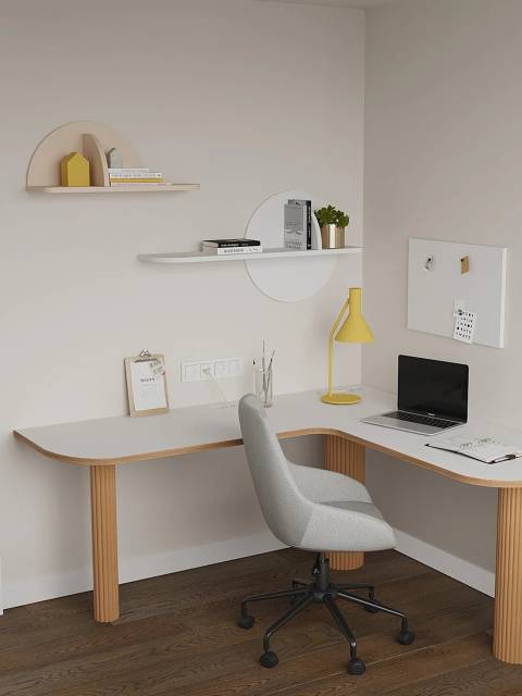 Полка Miro полукруглая