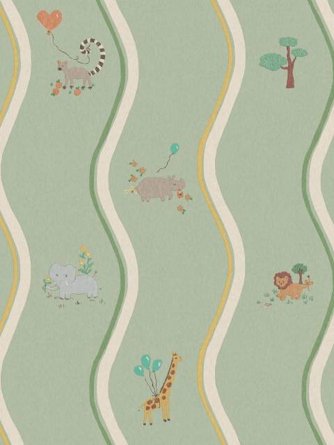 Wavy Stripe Animals