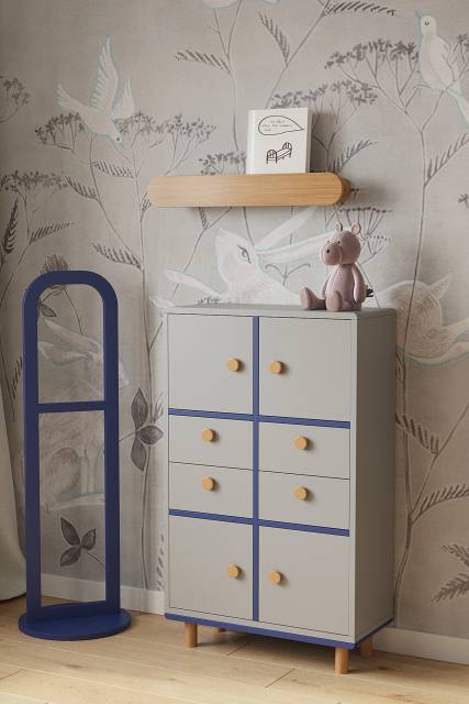 Стеллаж вертикальный Miro из 6 ячеек