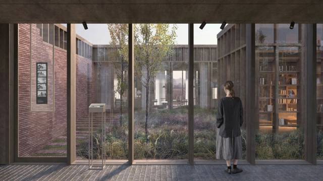 Визуализации гостиничного комплекса с общественным пространством в Воронеже и культурного центра «Тарковский»