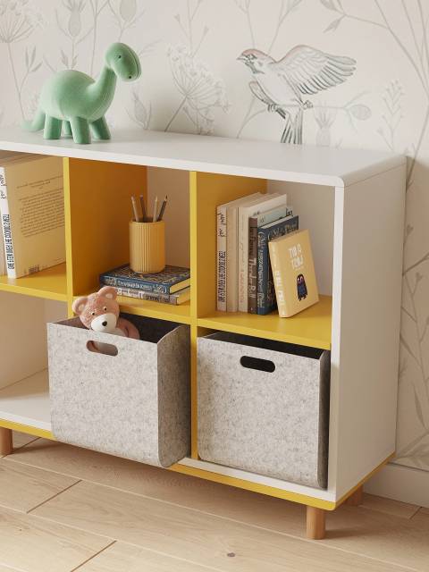 Стеллаж горизонтальный Miro из 6 ячеек