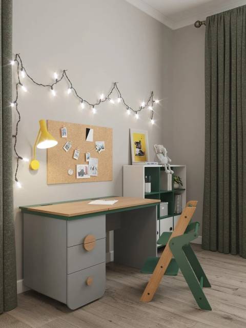 Рабочий стол Markes с круглой ручкой