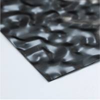 Нержавеющая сталь Декоративная нержавеющая сталь 3D Matt Water Ripple Small Black Matt