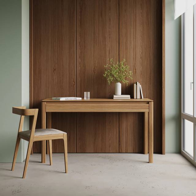 LUKAS TABLE 3 с одним ящиком по центру