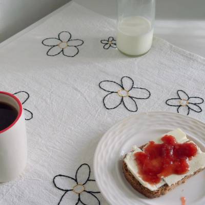 с ромашками
