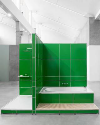 Humanrace и USM Modular Furniture представили революционную концепцию ванной комнаты на Миланской неделе дизайна 2025