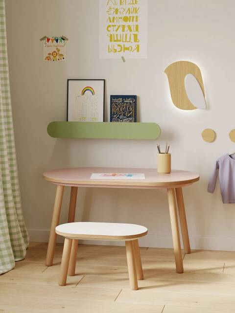 Растущий табурет Montessori