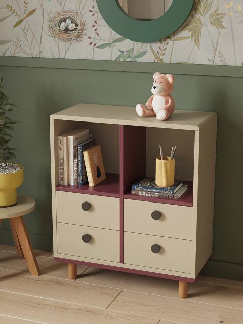 Стеллаж Miro из 4 ячеек