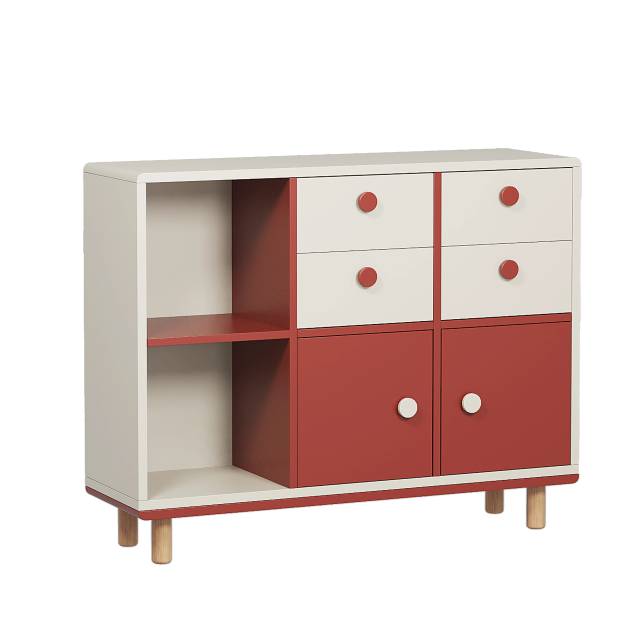 Стеллаж горизонтальный Miro из 6 ячеек