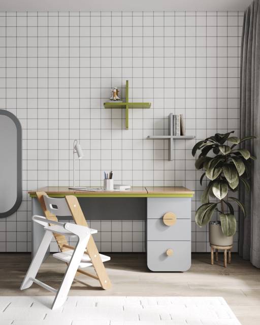 Рабочий стол Markes с круглой ручкой