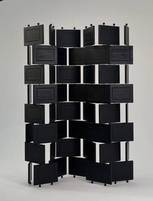 Гибкая деревянная ширма 