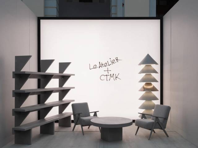 Le Atelier представили коллекцию мебели из <b>фанер</b>ы и микробетона