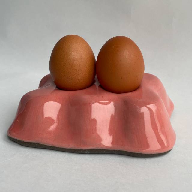 Керамическая подставка для 2-х яиц