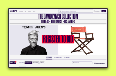 Коллекция Дэвида Линча выставлена на аукцион: от дизайнерской мебели до реквизита «Твин Пикс»
