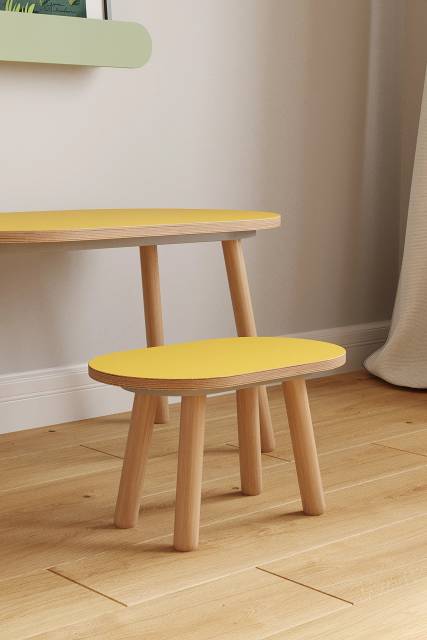 Растущий табурет Montessori